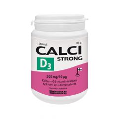 Calci Strong + D3-vitamiini  150 tabl